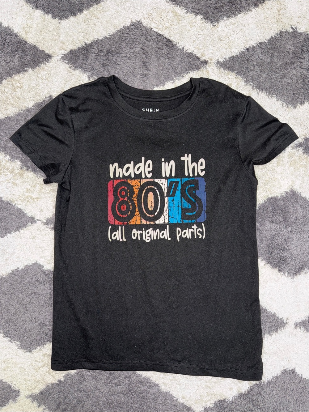 'Made in the 80s' Graphic Tee size small